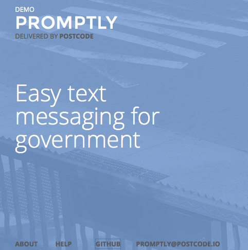 Promptly messaging tool - court messaging project header