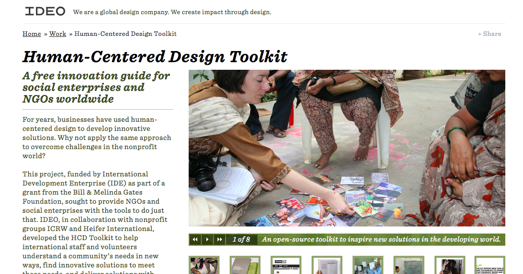Legal design toolbox - human centered design toolkit