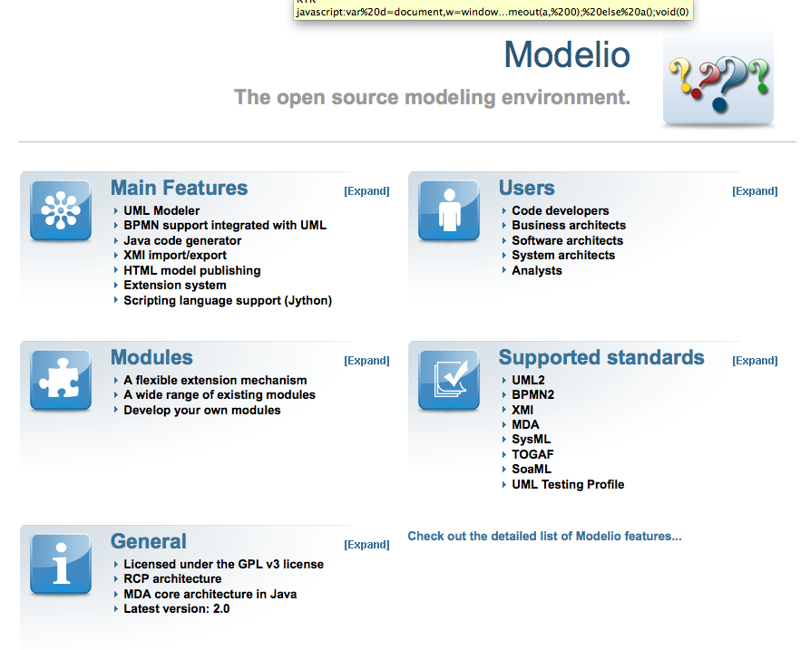 modelio modeling software